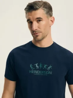 Henderson Piżama 44499 Niebieski Regular Fit
