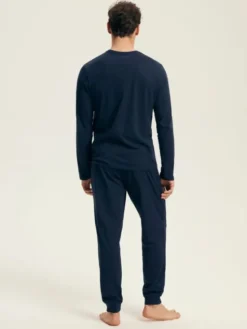 Henderson Piżama 43467 Niebieski Regular Fit