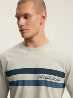 Henderson Piżama 45493 Szary Regular Fit