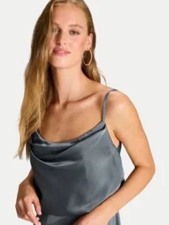Hey Kyla Sukienka wieczorowa 5AI074HK Turkusowy Regular Fit