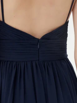Hey Kyla Sukienka wieczorowa 5AH025HK Granatowy Slim Fit