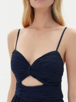 Hey Kyla Sukienka wieczorowa 5AH025HK Granatowy Slim Fit