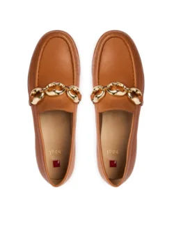 HÖGL Loafersy 1-101410 Brązowy
