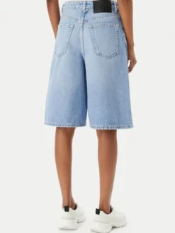 HUGO Bermudy Gelita 1 50557010 Niebieski jasny Relaxed Fit