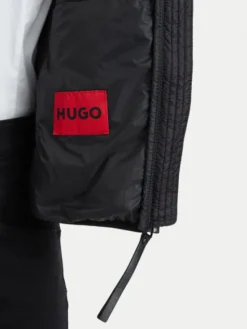 HUGO Bezrękawnik Fandinia-2 50563264 Czarny Regular Fit