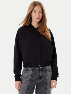 HUGO Bluza Dakure 50542743 Czarny Relaxed Fit