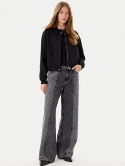 HUGO Bluza Dakure 50542743 Czarny Relaxed Fit