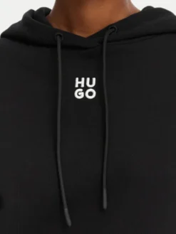 HUGO Bluza Delfinia 50522423 Czarny Regular Fit