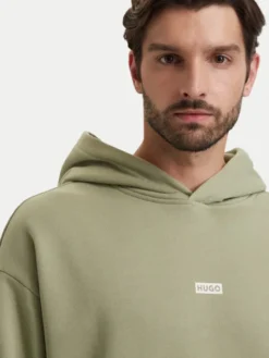 HUGO Dres Nazardo 50571220 Beżowy Regular Fit