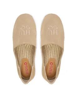 HUGO Espadryle Sannes Slon SD 50563325 Beżowy