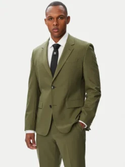 HUGO Garnitur Henry-Getlin253X 50567894 Zielony ciemny Slim Fit