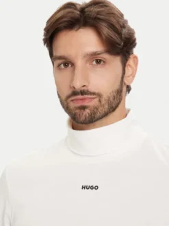HUGO Golf Daporollo 50547372 Beżowy Regular Fit