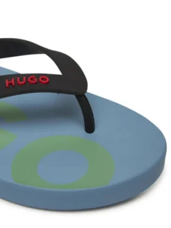 HUGO Japonki Arvel 50497860 Błękitny