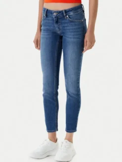 HUGO Jeansy Garuka_B 50544493 Niebieski Skinny Fit