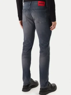 HUGO Jeansy 50555167 Granatowy Regular Fit