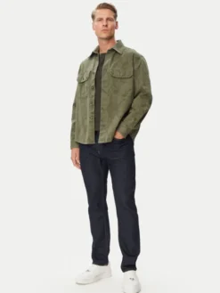 HUGO Jeansy 50572791 Granatowy Slim Fit
