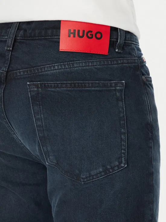 HUGO Jeansy HUGO 708 50561250 Granatowy Slim Fit