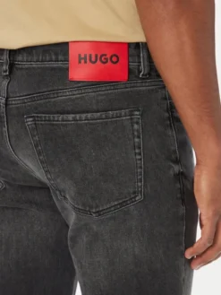 HUGO Jeansy HUGO 634 50561473 Szary ciemny Tapered Fit