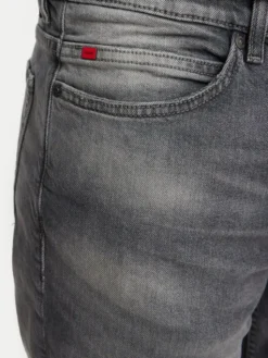 HUGO Jeansy 50561259 Szary Slim Fit