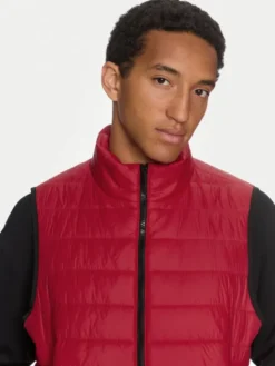 HUGO Kamizelka Brentino2431 50517743 Czerwony Regular Fit