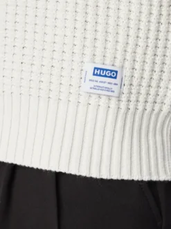 HUGO Kamizelka Spuro 50557346 Biały Regular Fit
