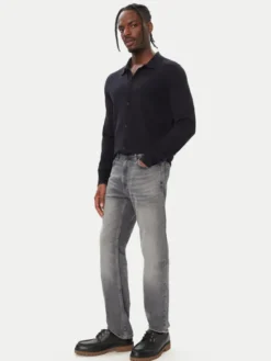 HUGO Kardigan San Jordan 50553663 Granatowy Regular Fit