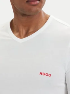 HUGO Komplet t-shirtów 50566316 Biały Regular Fit