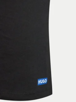 HUGO Komplet t-shirtów Naolo 50522383 Czarny Regular Fit