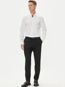 HUGO Koszula Elisha02 50544910 Biały Extra Slim Fit