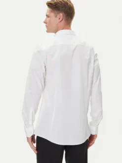 HUGO Koszula Elisha02 50544910 Biały Extra Slim Fit