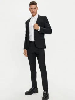 HUGO Koszula Valerio 50519812 Biały Modern Fit