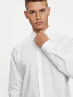 HUGO Koszula Valerio 50519812 Biały Modern Fit