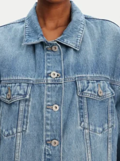 HUGO Kurtka jeansowa Lou 50541559 Niebieski Regular Fit
