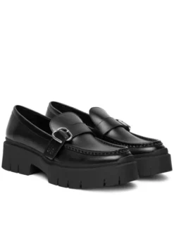 HUGO Loafersy 50548196 Czarny