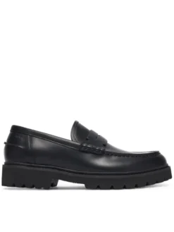 HUGO Loafersy Draven 50573677 Czarny