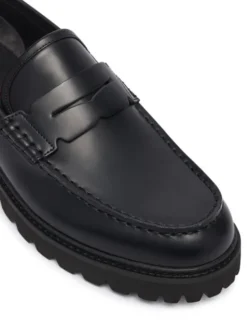 HUGO Loafersy Draven 50573677 Czarny