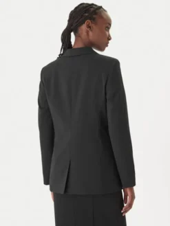 HUGO Marynarka Atana-2 50516447 Czarny Regular Fit