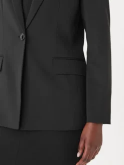 HUGO Marynarka Atana-2 50516447 Czarny Regular Fit