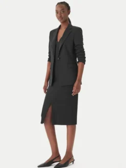 HUGO Marynarka Atana-2 50516447 Czarny Regular Fit