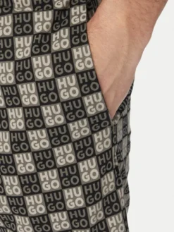HUGO Piżama Aaron 50556777 Zielony ciemny Regular Fit