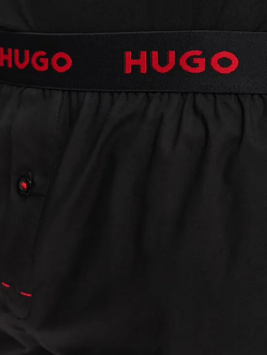 HUGO Piżama Soren Short Set 50575408 Czarny Regular Fit