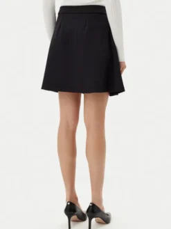 HUGO Spódnica trapezowa Naffitini 50542759 Czarny Regular Fit