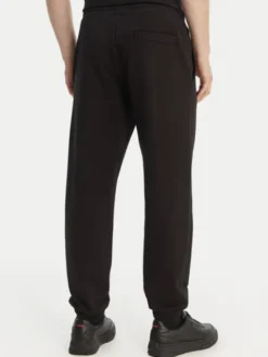 HUGO Spodnie dresowe Daylony 50557453 Czarny Regular Fit
