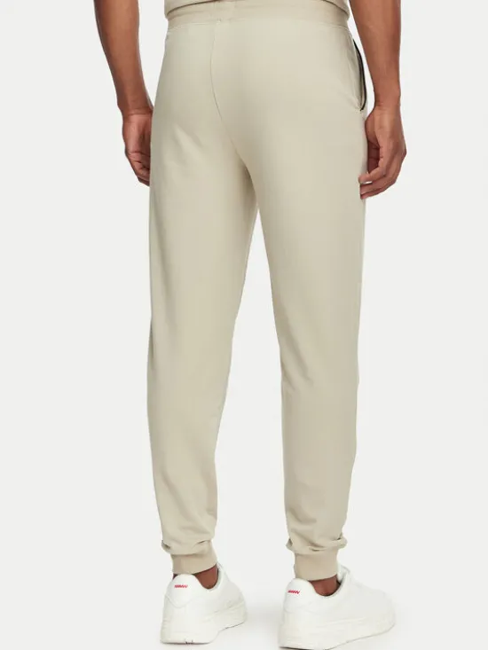 HUGO Spodnie dresowe Noah 50566158 Beżowy Regular Fit