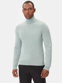 HUGO Sweter San Thomas-M 50474174 Zielony Regular Fit