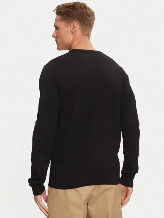 HUGO Sweter San Vredo-M 50474172 Czarny Slim Fit