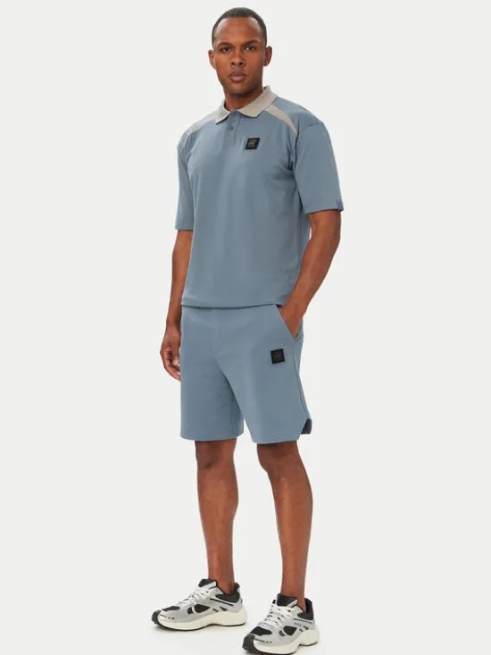 HUGO Szorty materiałowe Despen_RB 50559712 Szary Relaxed Fit