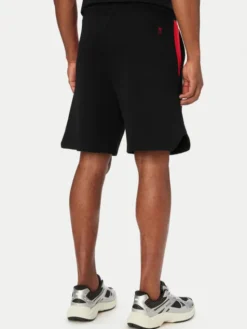 HUGO Szorty materiałowe Despen_RB 50559712 Czarny Relaxed Fit