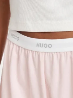 HUGO Szorty piżamowe 50555600 Różowy jasny Regular Fit