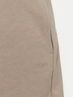 HUGO Szorty sportowe Dayono 50530696 Beżowy Relaxed Fit